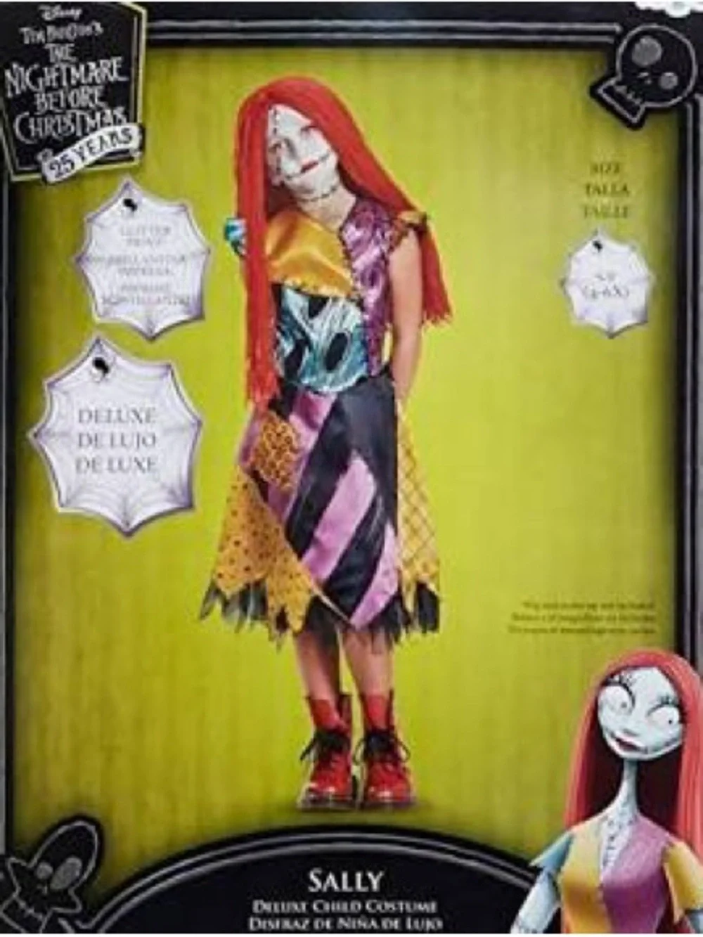 Nightmare B4 Christmas “Sally” Child Costume S/P